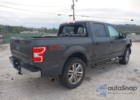 2018 Ford F-150 Xlt from USA, damaged, VIN 1FTEW1EP3JFD61821
